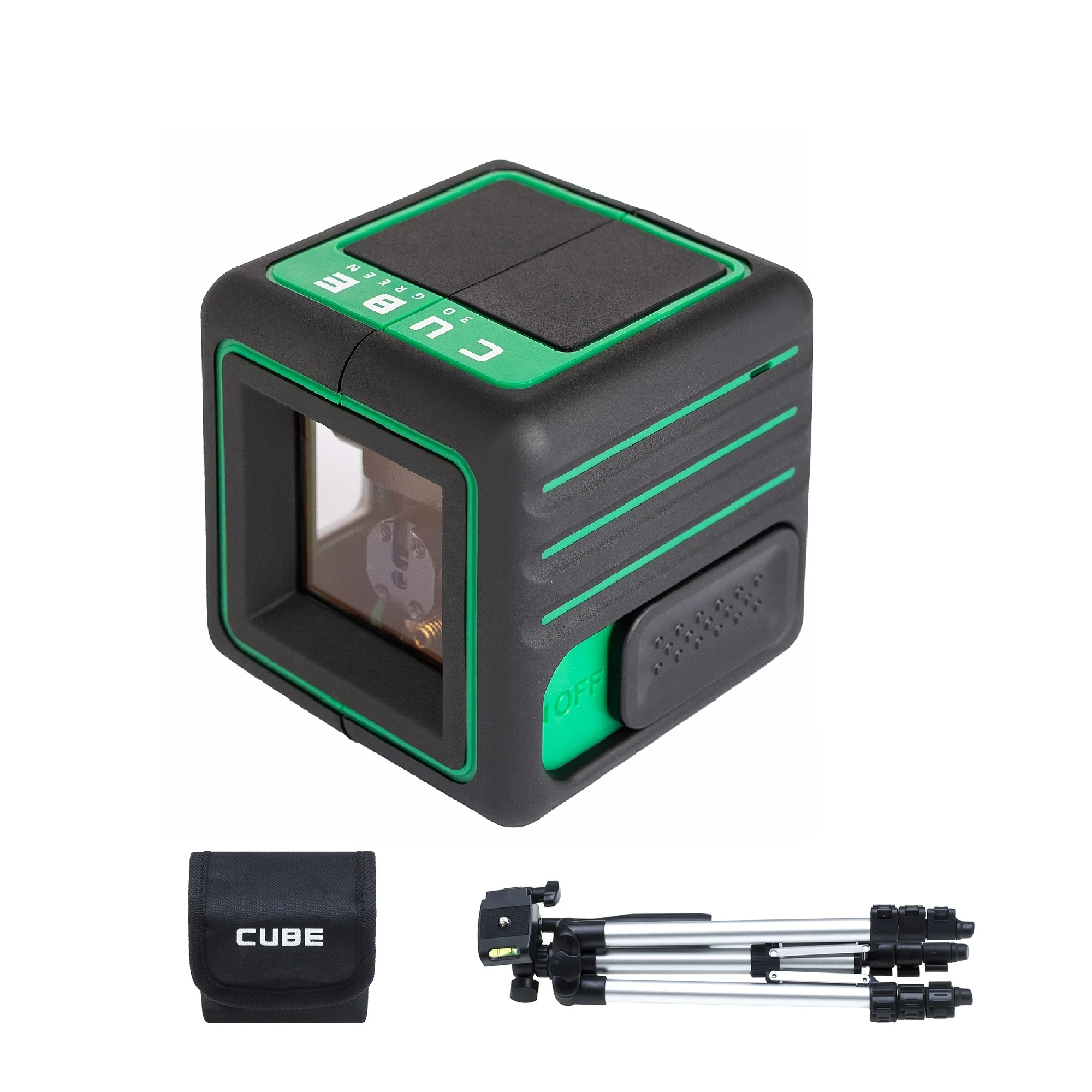 Уровень лазерный Cube 3D Green Professional Edition (А00545) ADA