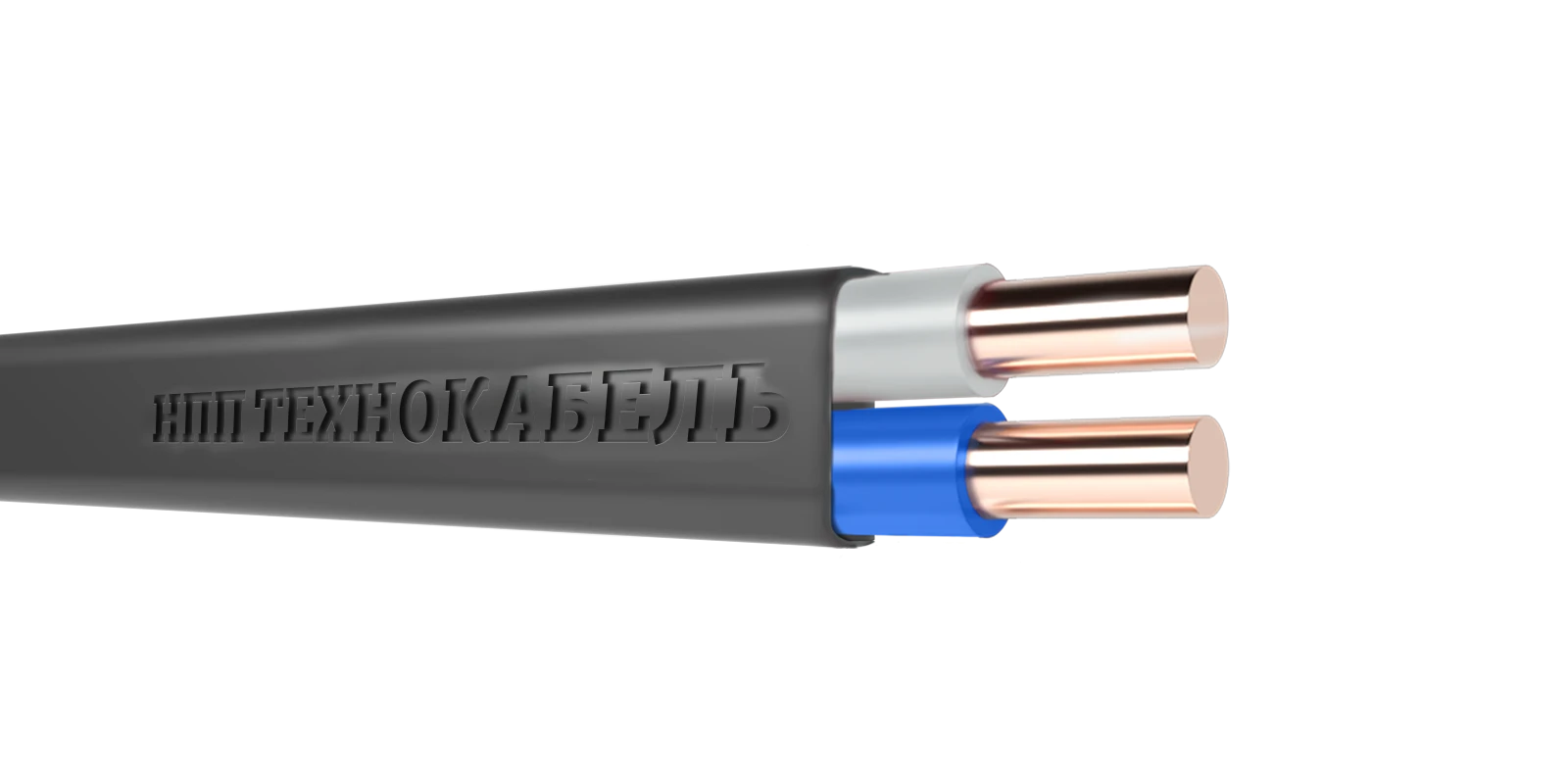 Кабель силовой ВВГ-Пнг(А)-LS 2Х1.5ок(N)-0.660 ТРТС Технокабель НПП 00-00148488