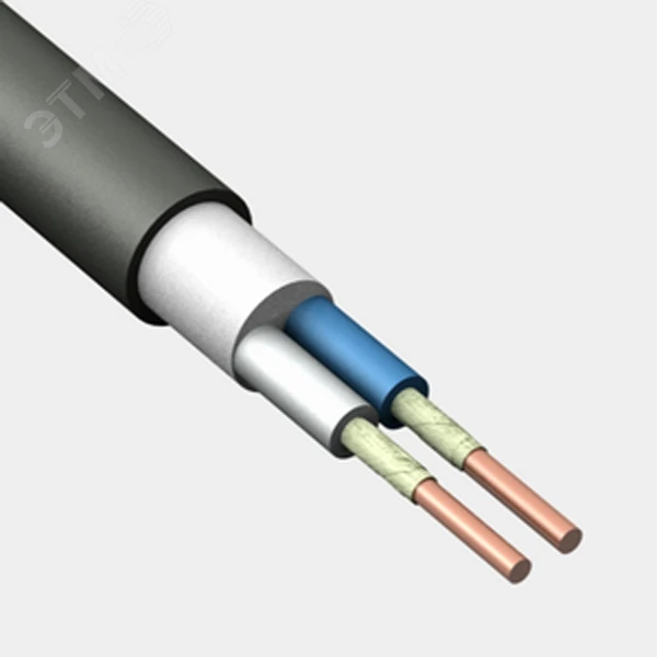 Кабель силовой ВВГнг(А)-FRLS 2х2.5 (N)-0.660 Конкорд 6283