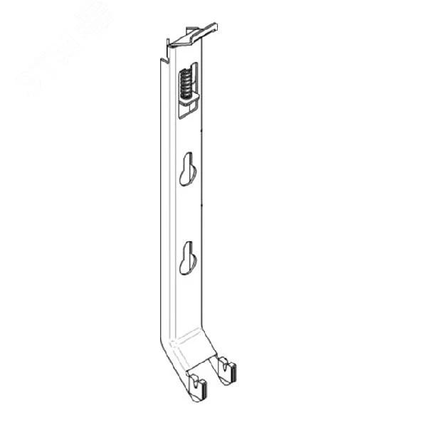 Кронштейн настенный тип К15.4 (300) с пластиковой вставкой (аналог BMS plus-FMS BH300) Buderus K15.4300 K15.4300