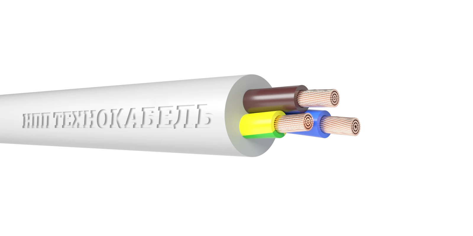 Провод ПВС 2х2.5+1х2.5 ТРТС Технокабель НПП 00-00148772