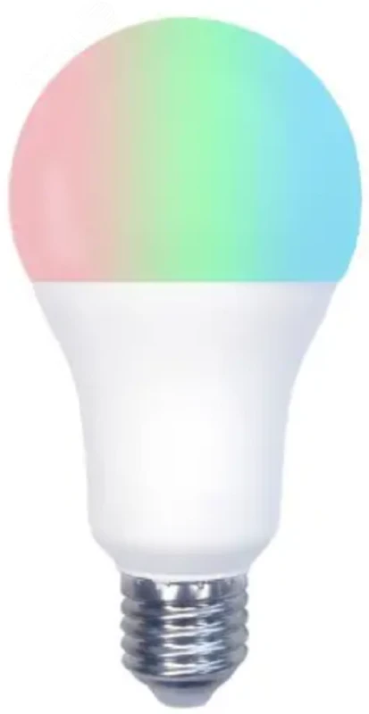 Лампа умная светодиодная MOES Smart LED Bulb (Wi-Fi, E27, 7 Вт, RGB) Moes WB-TDA7-RCW-E27